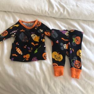 Disney Mickey Mouse baby Halloween Pajamas 0-3 months
